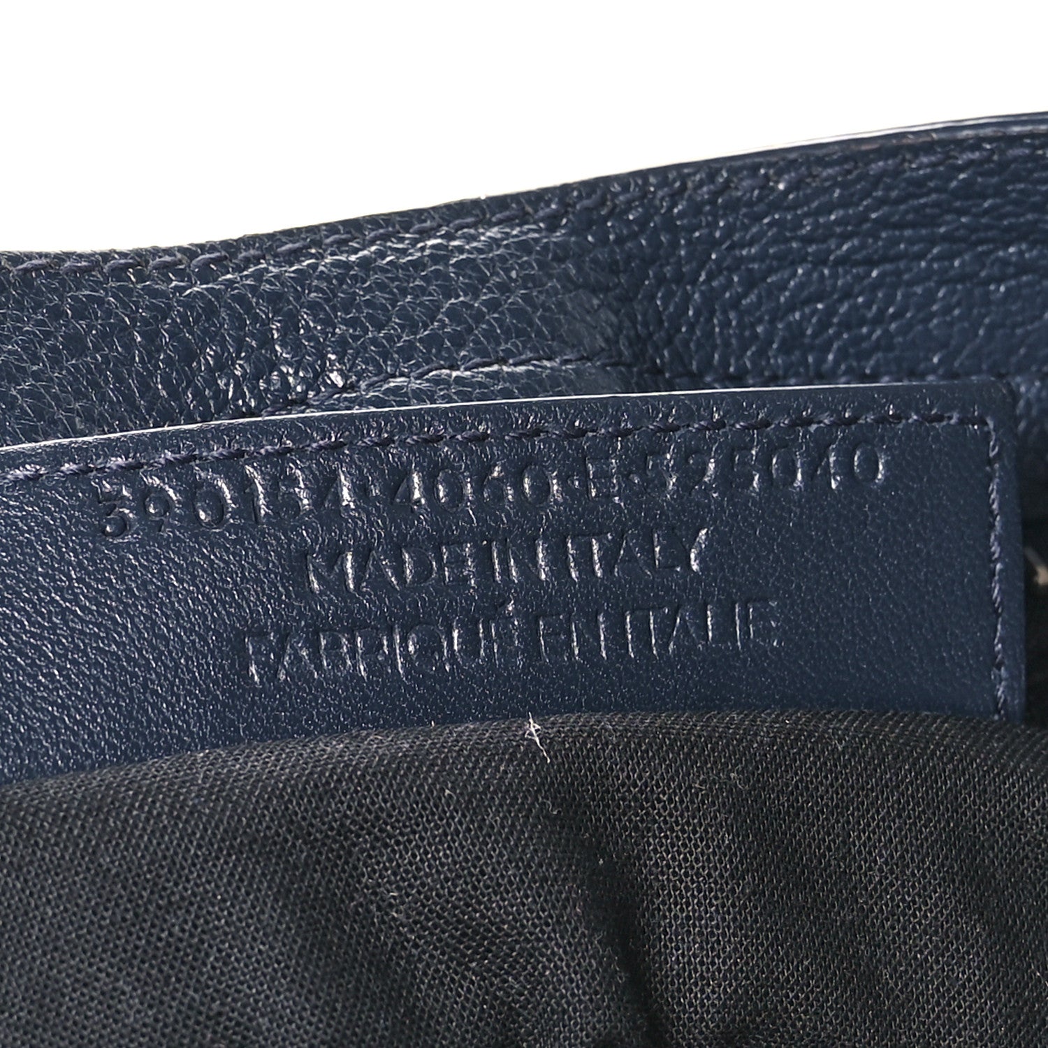 Balenciaga Chevre Silver Metallic Edge Hardware S City Bleu Nuit Dark Sea 8 of 14
