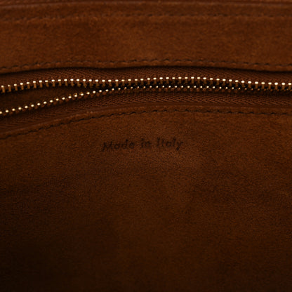 Celine Smooth Calfskin Medium Edge Shoulder Bag Camel 7 of 11