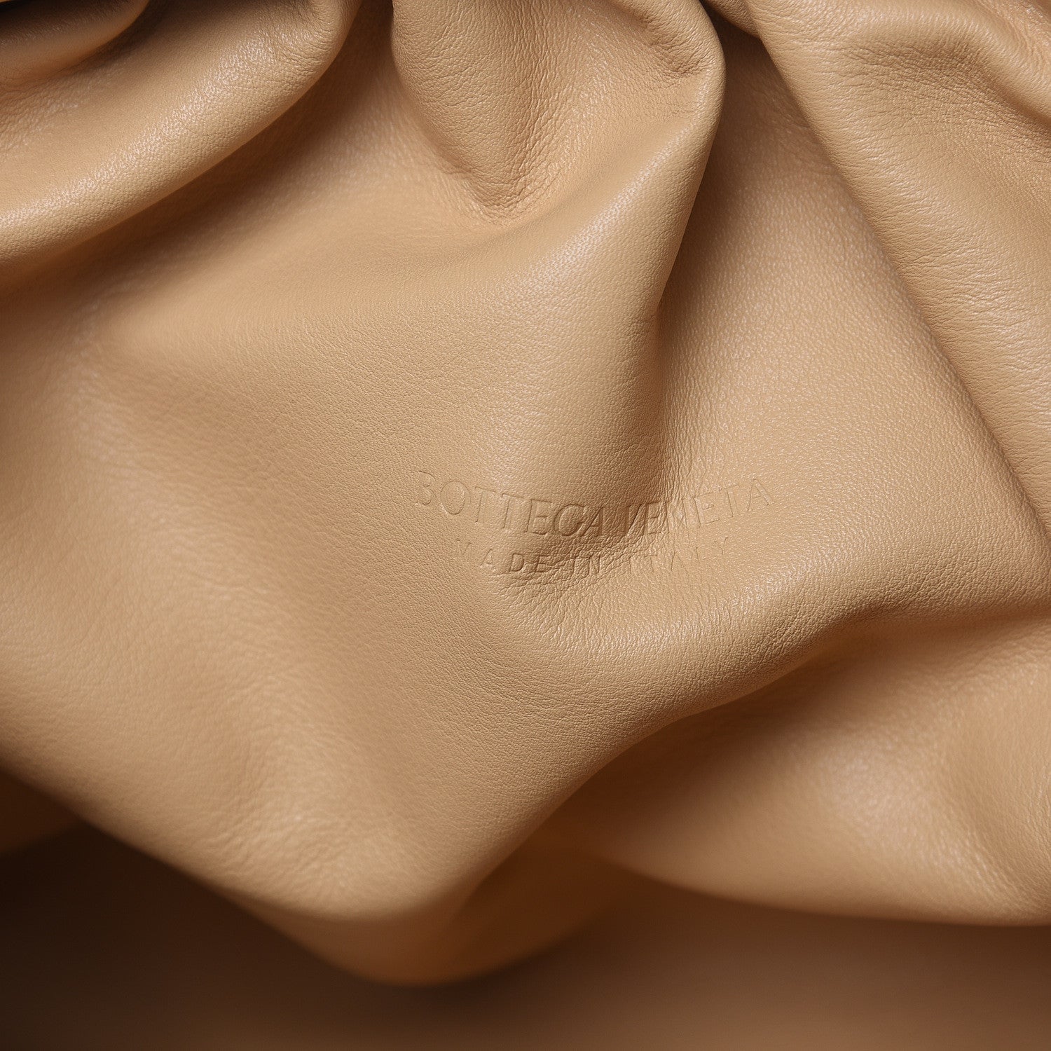 Bottega Veneta Smooth Butter Calf The Pouch Oversized Clutch Nude 5 of 10