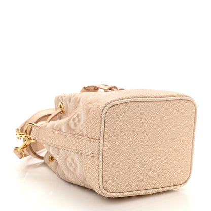 Louis Vuitton Empreinte Monogram Summer Stardust Nano Noe Beige Clair 4 of 7