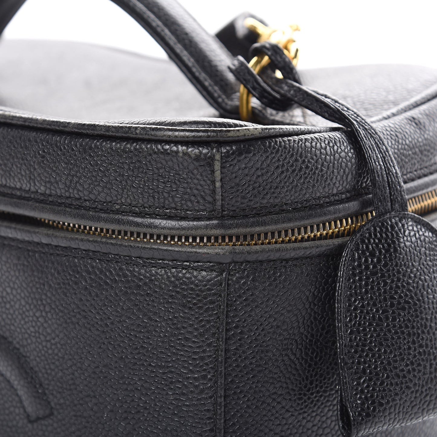 Caviar CC Vanity Train Case Black