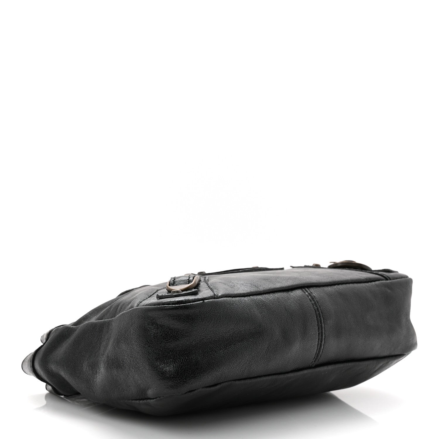 Balenciaga Chevre Classic Hardware Porte Toilette Clutch Black 4 of 9