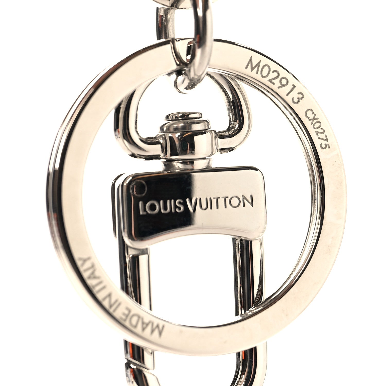 Louis Vuitton Reverse Monogram LV Chocolate Bar Bag Charm Key