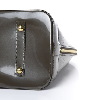 Louis Vuitton Vernis Alma GM Vert Bronze 9 of 21
