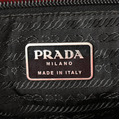 Prada Tessuto Nylon Tote Red 6 of 9