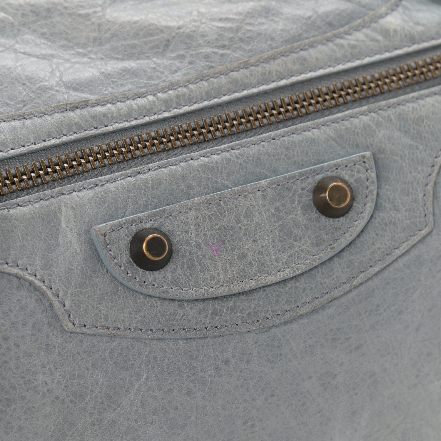 Balenciaga Agneau Classic Hardware City Ardoise 10 of 12