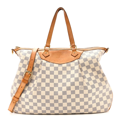 Louis Vuitton Damier Azur Siracusa PM 1 of 9