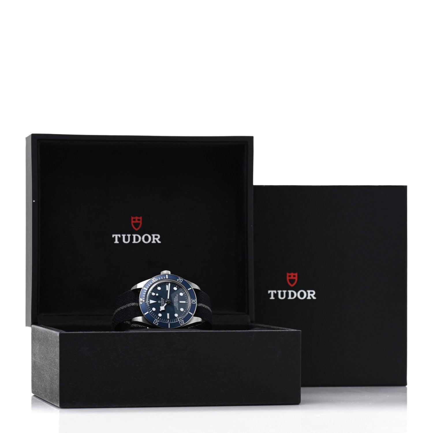 TUDOR Stainless Steel Fabric 39mm Black Bay Fifty Eight Automatic Watch Blue 79030B 5 of 5