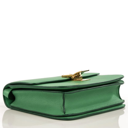Celine Goatskin Medium Classic Box Flap Bag Palm 4 of 9