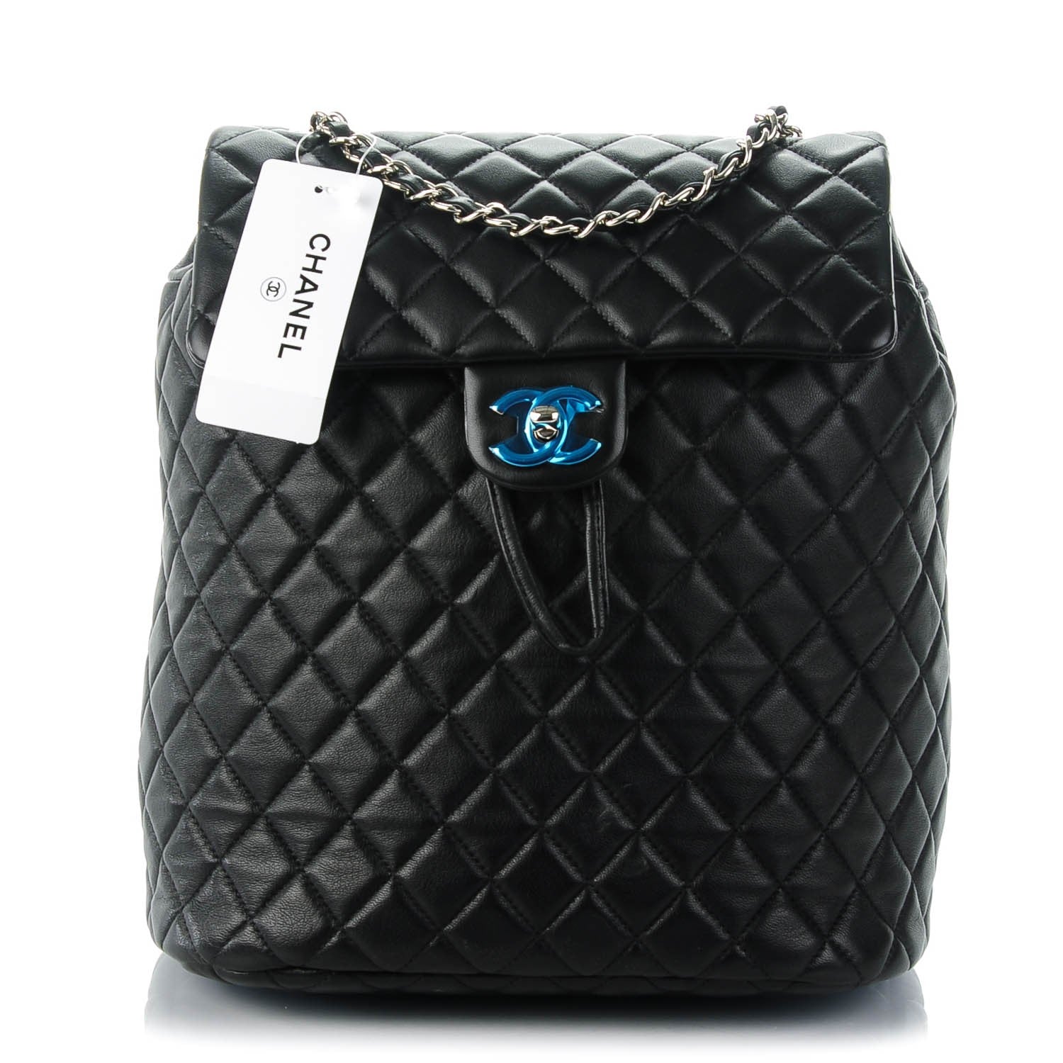 Chanel Lambskin Quilted Large Urban Spirit Backpack Black 1 of 8