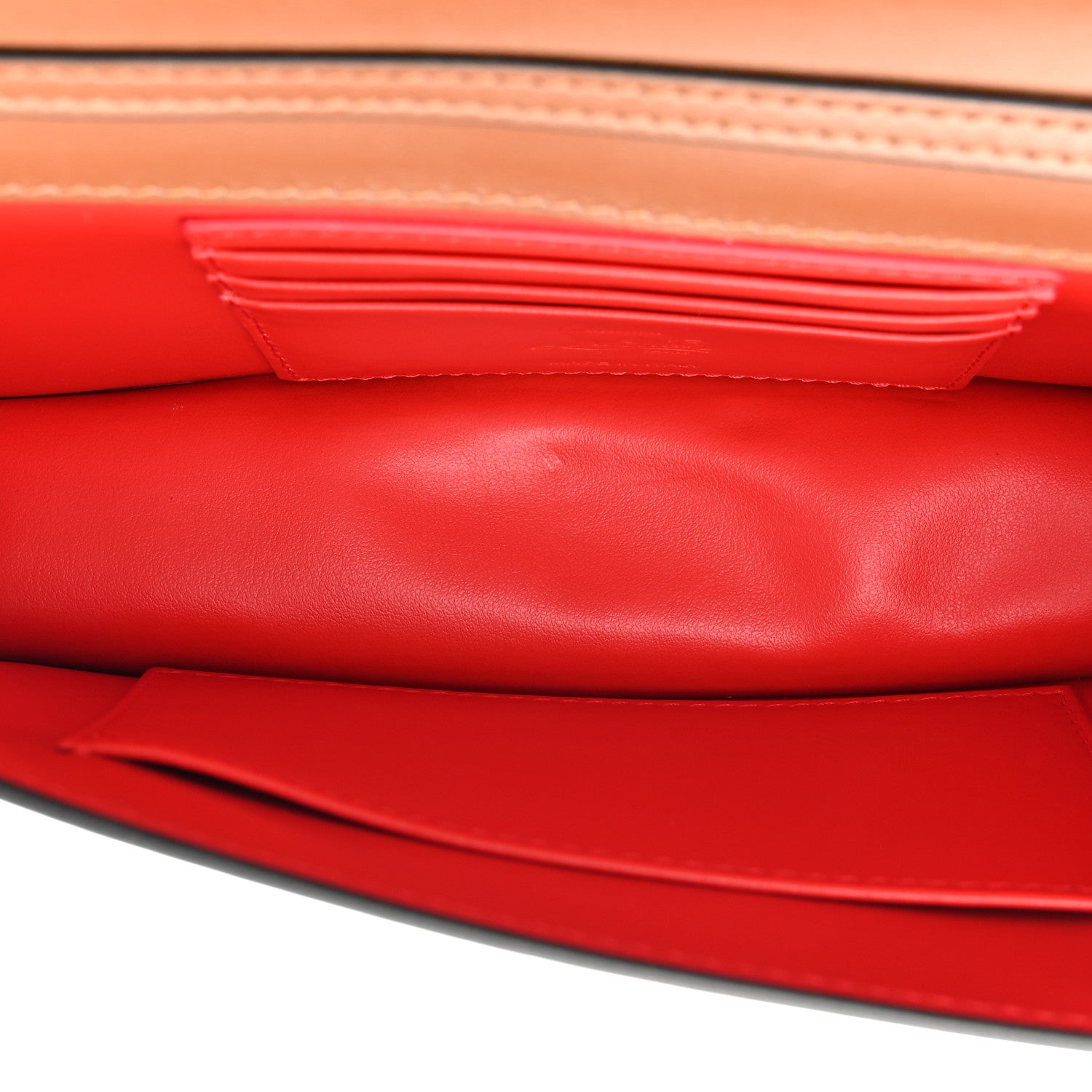 Christian Louboutin Calfskin Loubi54 Crossbody Clutch Biscotto 5 of 10