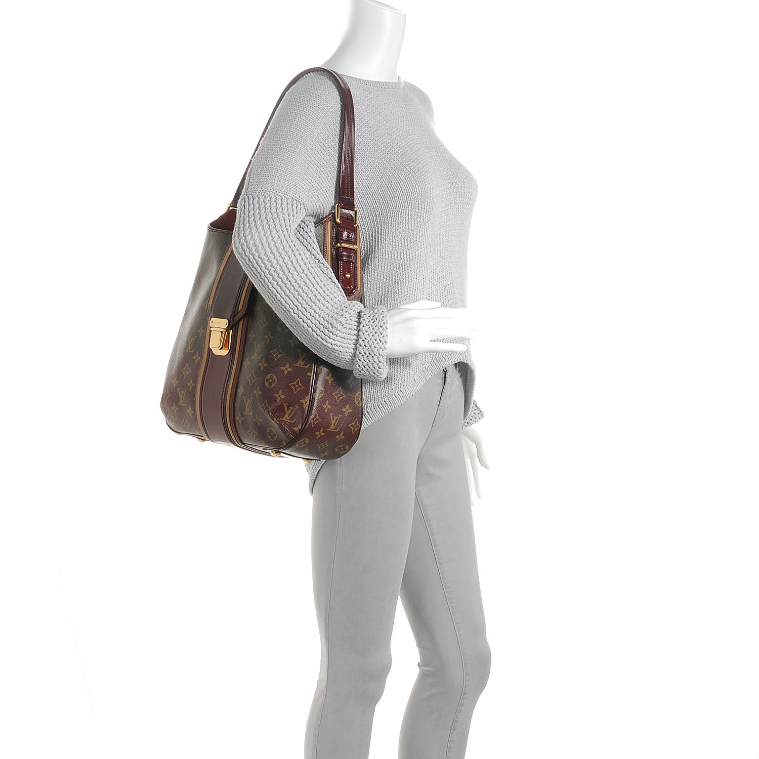 Louis Vuitton Monogram Mirage Musette Bordeaux 2 of 7