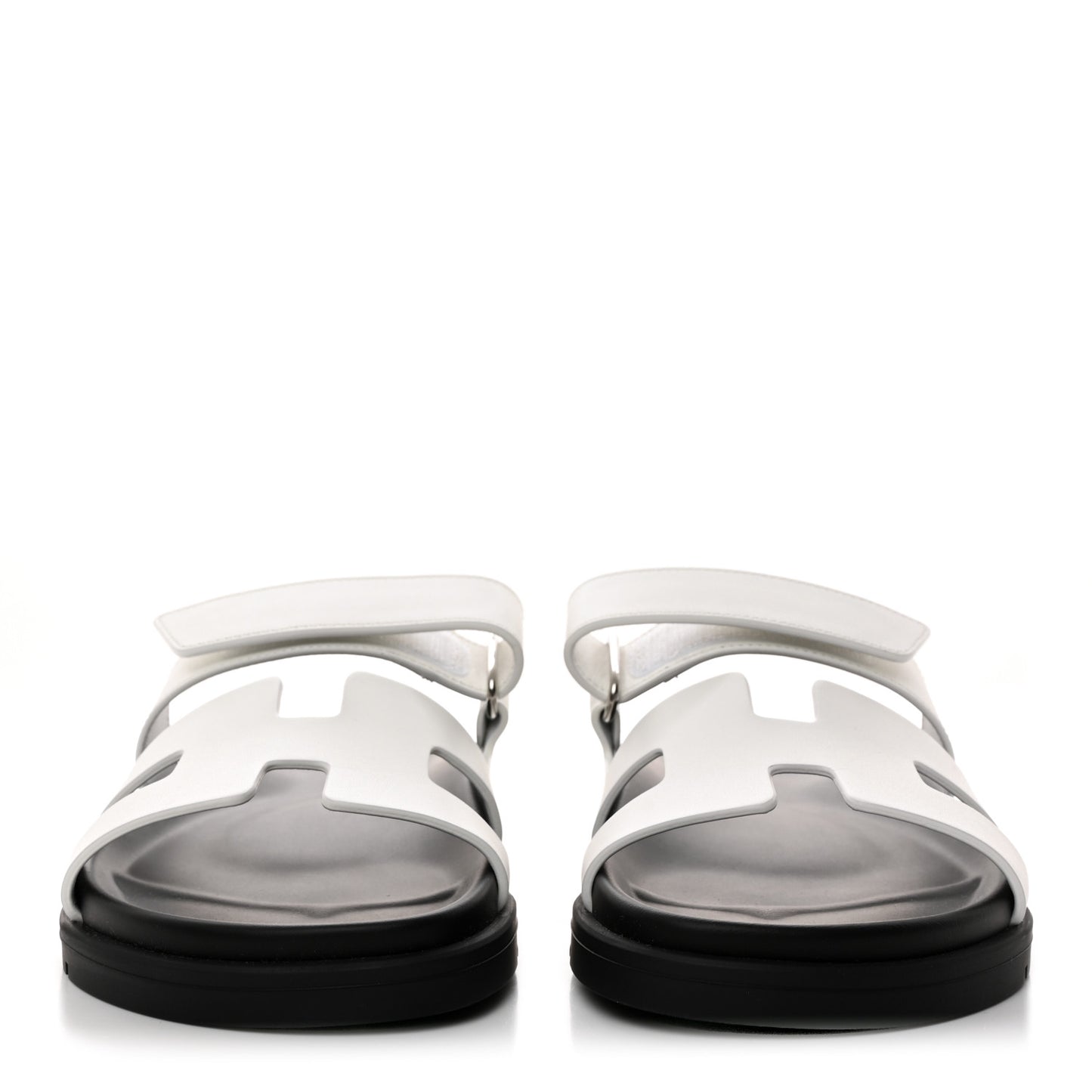 Calfskin Womens Chypre Sandals 35.5 White
