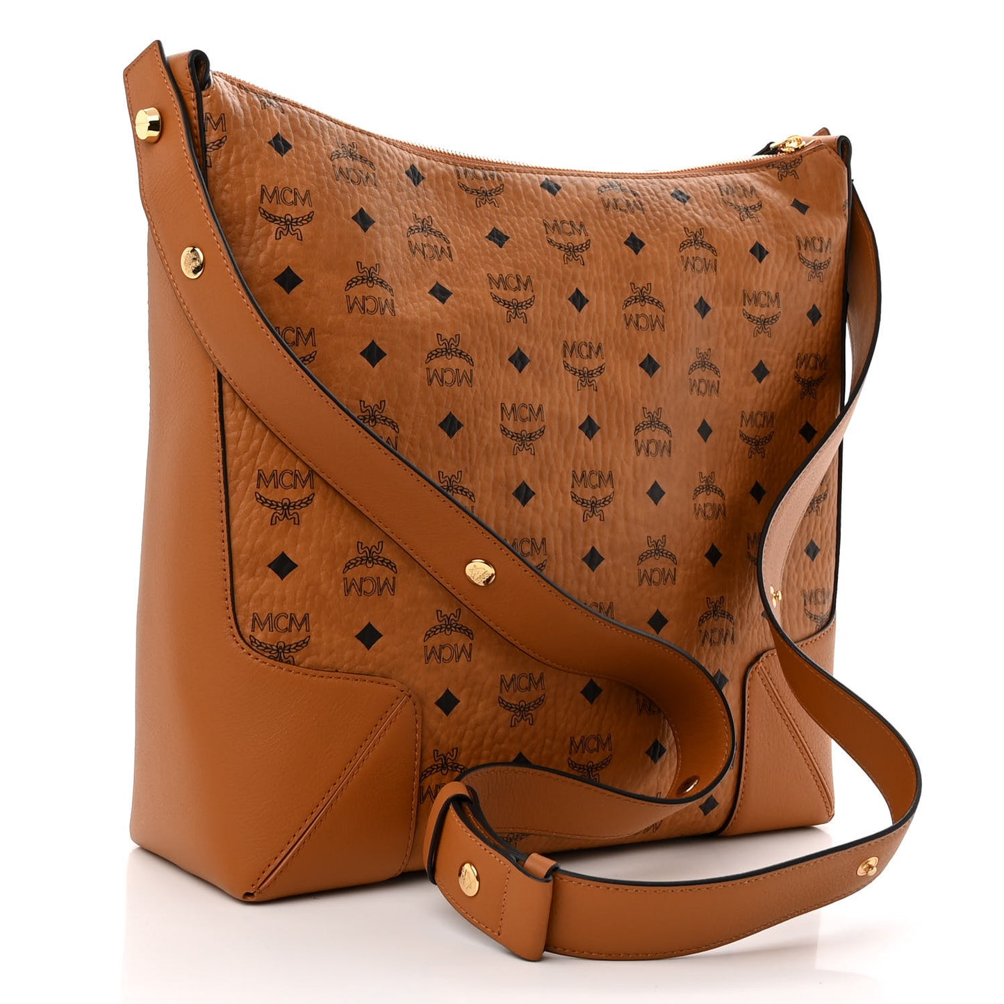 Visetos Large Klara Hobo Cognac
