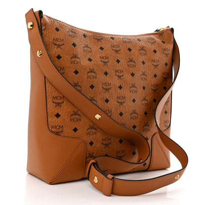 MCM Visetos Large Klara Hobo Cognac 3 of 9