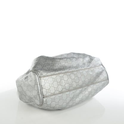 Gucci Guccissima Medium Sukey Tote Silver 4 of 8