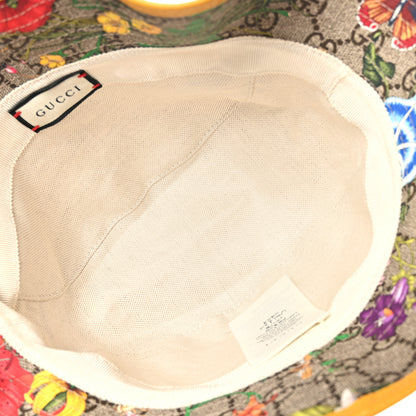 Gucci GG Supreme Monogram Flora Bucket Hat 56 6 of 8