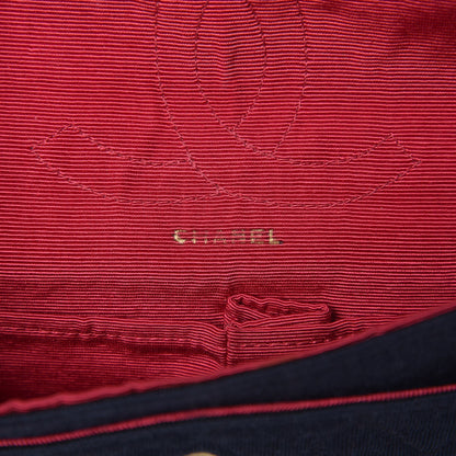 Chanel Jersey Quilted 2.55 Reissue 224 Flap Navy 7 of 8