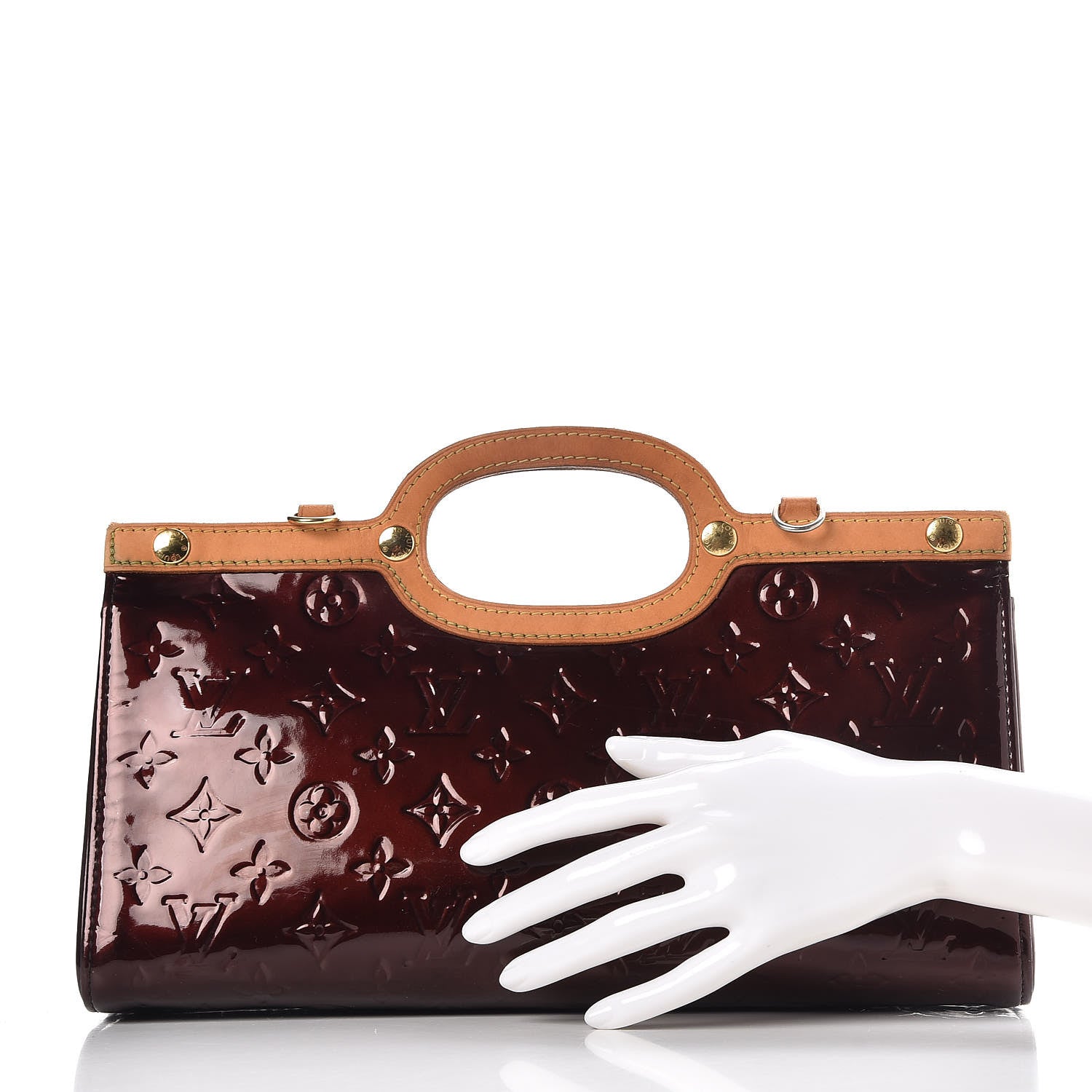 Louis Vuitton Vernis Roxbury Drive Amarante 2 of 21