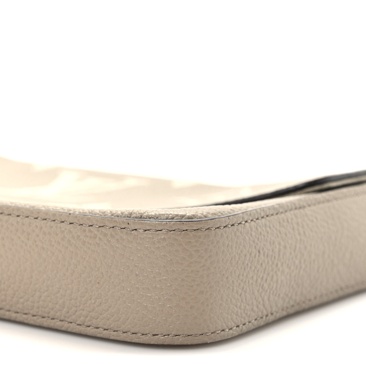 Louis Vuitton Empreinte Monogram Giant Felicie Pochette Tourterelle Creme 8 of 8