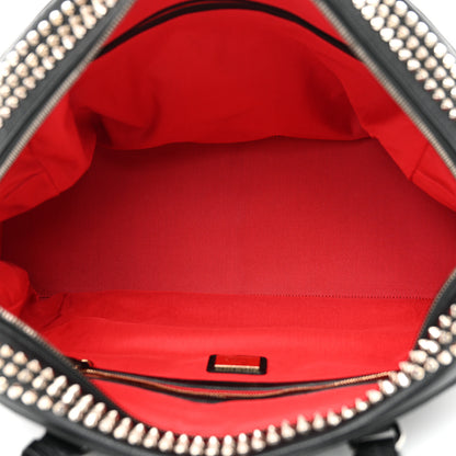 Christian Louboutin Calfskin Panettone Spiked Large Ranch Black 5 of 10