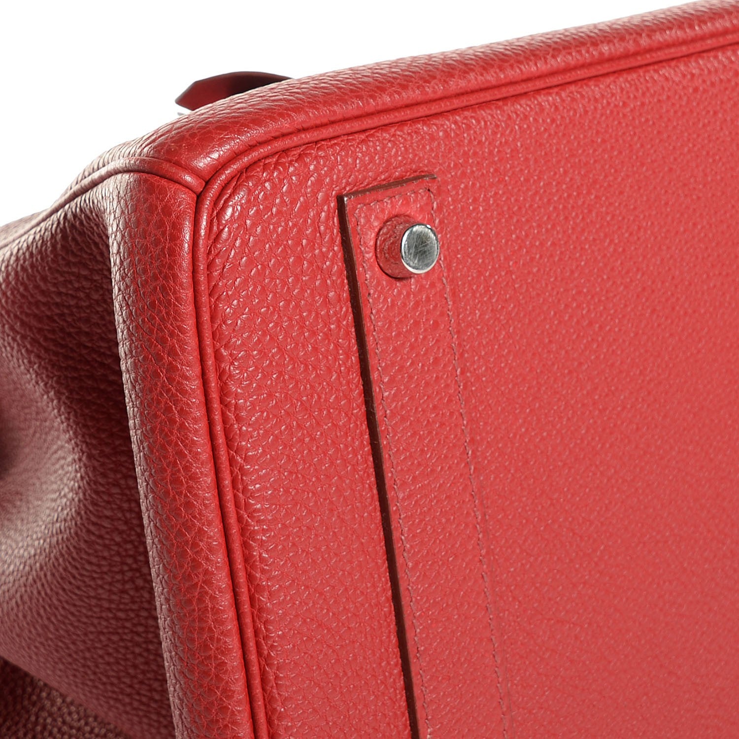 Hermes Togo Birkin 40 Rouge Garance 8 of 27