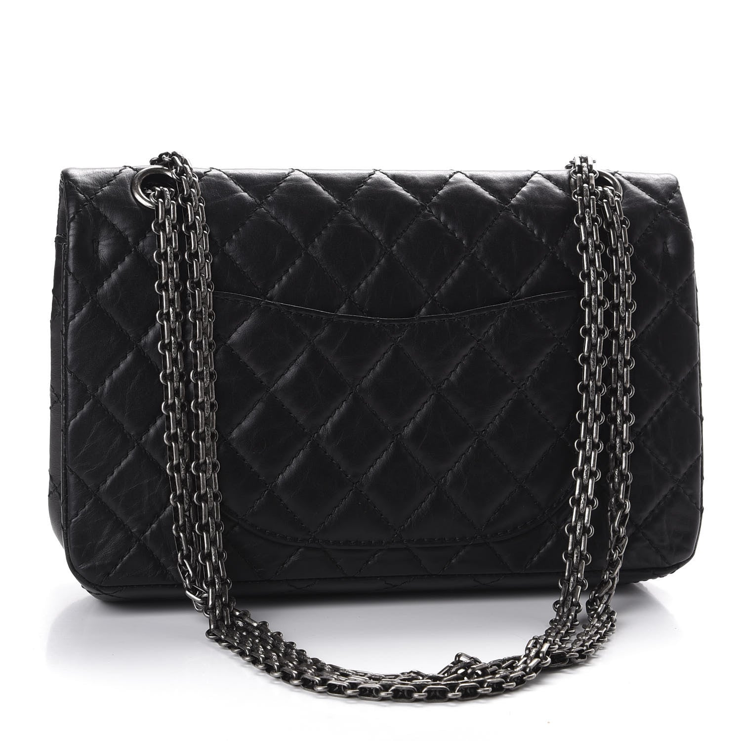 Chanel Aged Calfskin Lucky Charms 2.55 Reissue 225 Flap Black 2 of 10