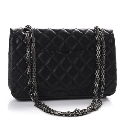 Chanel Aged Calfskin Lucky Charms 2.55 Reissue 225 Flap Black 2 of 10