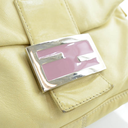 Fendi Leather Baguette Beige 8 of 12