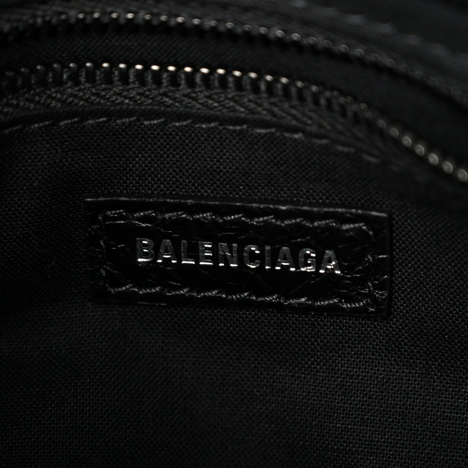 Balenciaga Agneau Arena Classic Black Hardware Mini City Black 7 of 11