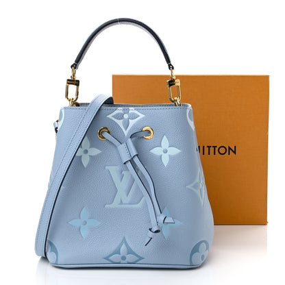 Louis Vuitton Empreinte Monogram Giant By The Pool Neonoe BB Summer Blue 10 of 10
