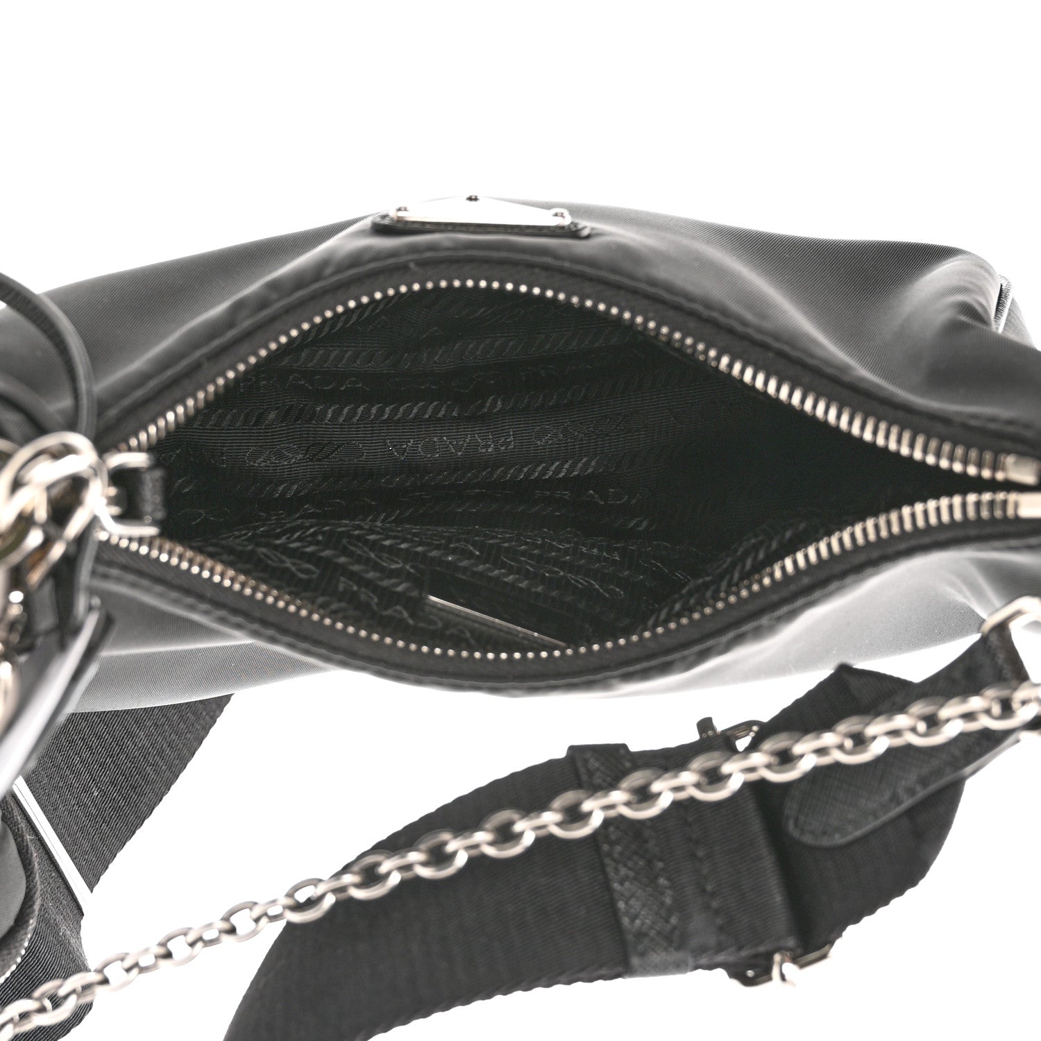 Prada Nylon Re-Edition 2005 Shoulder Bag Black 5 of 9