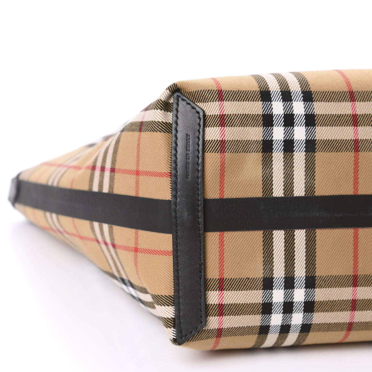 Vintage Check Medium The Giant Reversible Tote Antique Yellow Bright Red