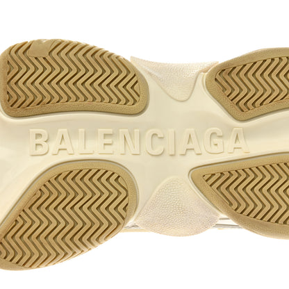 Balenciaga X GUCCI Fabric Allover Logo Flora Print Womens Triple S Sneakers 38 Multicolor White 9 of 9