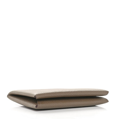 Hermes Epsom Calvi Card Case Etoupe 4 of 8