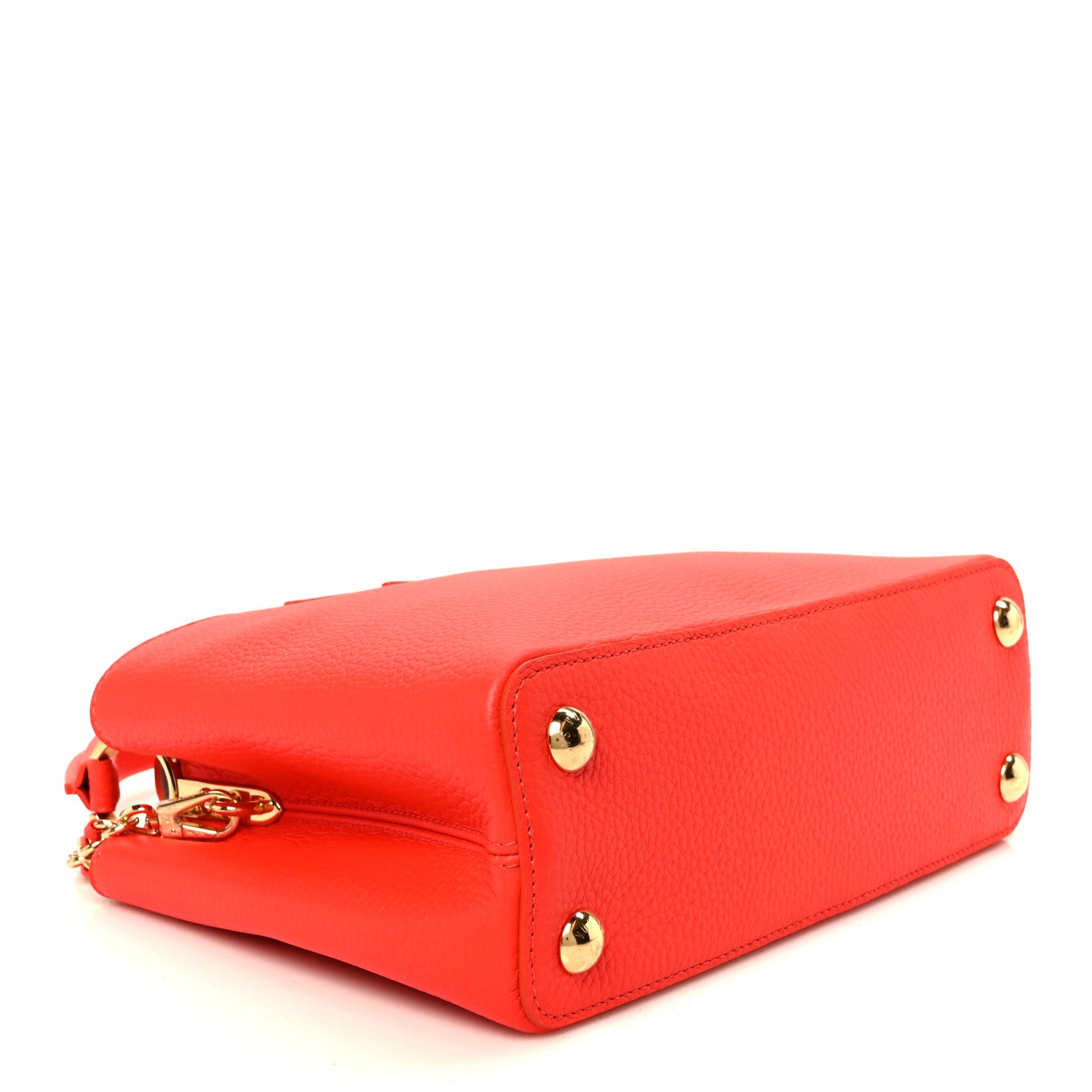 Louis Vuitton Taurillon Capucines BB Tonic Orange 4 of 9