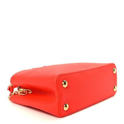 Louis Vuitton Taurillon Capucines BB Tonic Orange 4 of 9