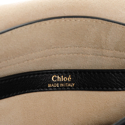Chloe Calfskin Small Hudson Tassel Shoulder Bag Full Blue 6 of 6