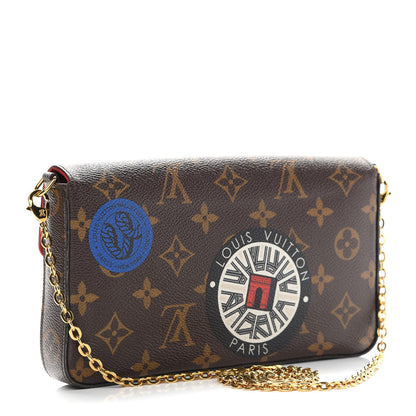 Louis Vuitton Monogram World Tour Pochette Felicie 3 of 11