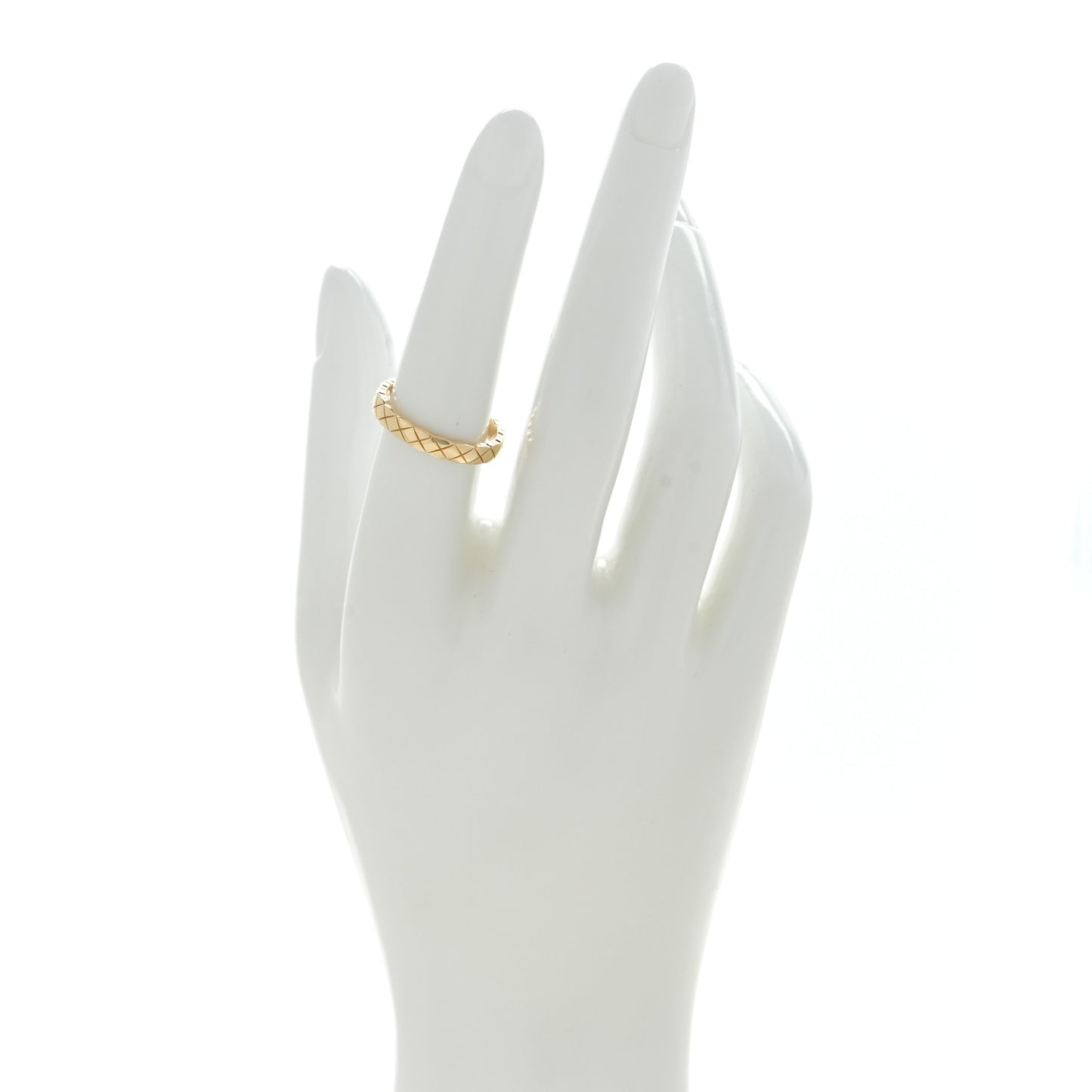 18K Yellow Gold Mini Coco Crush Ring 54 6.75