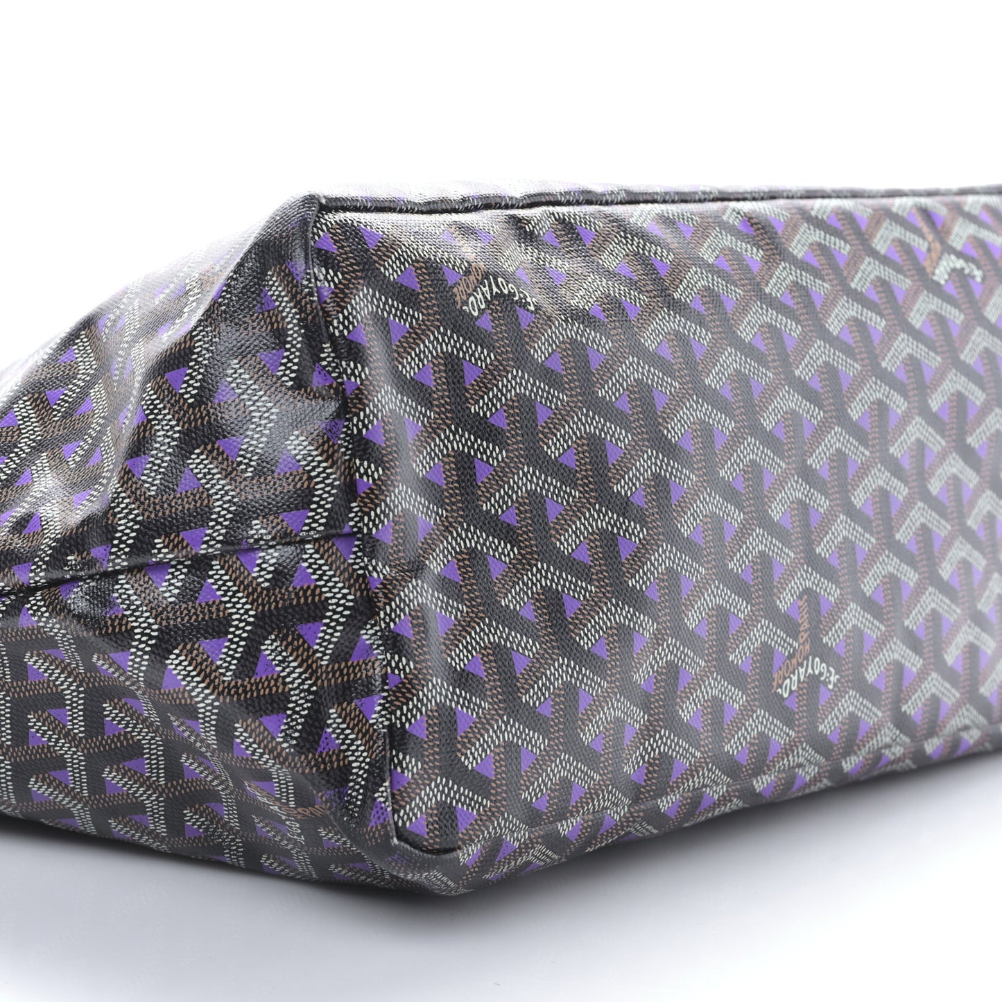 Goyardine Saint Louis Claire Voie PM Black Violet