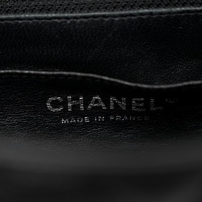 Chanel Caviar Quilted Jumbo Single Flap Black 6 of 10