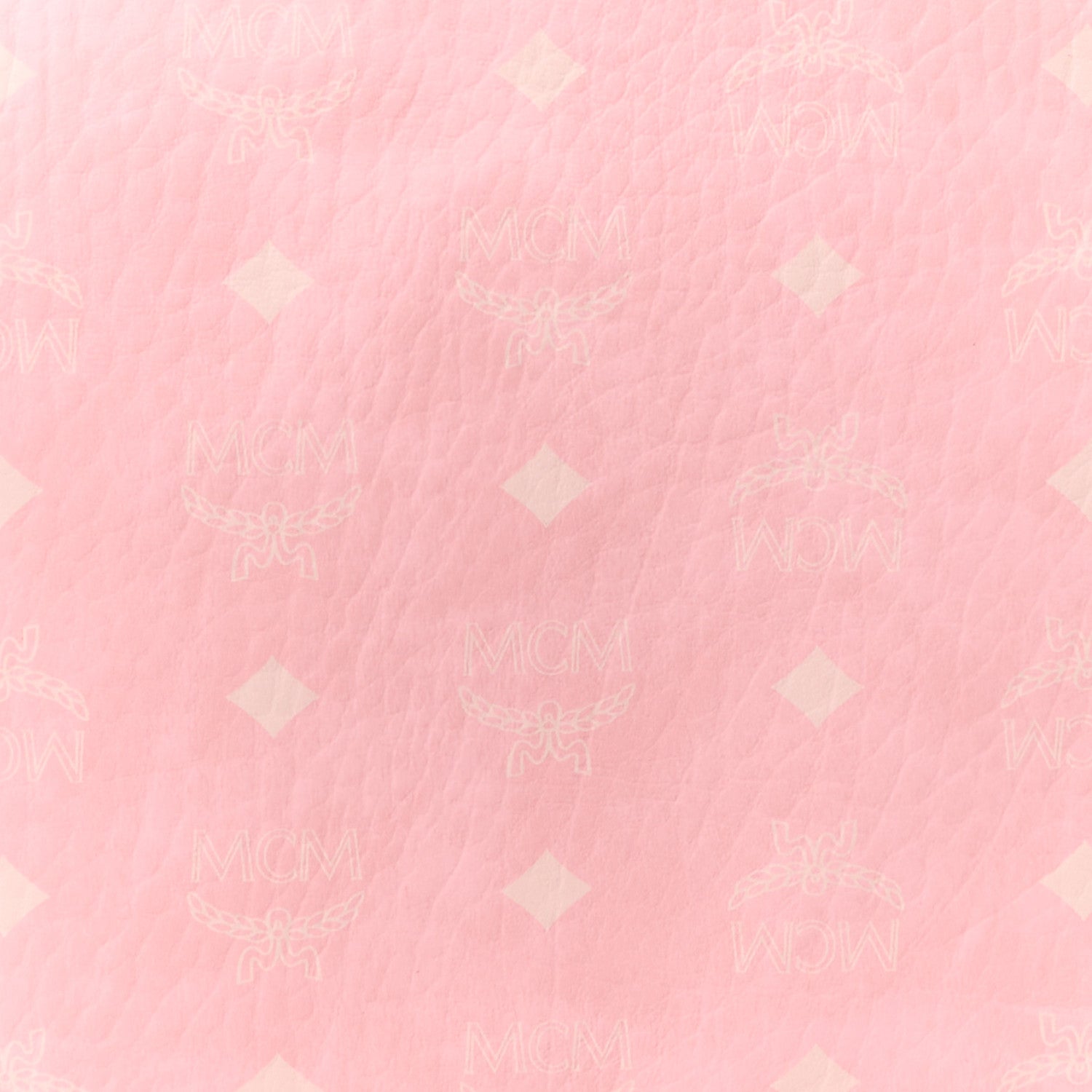 MCM Viseto Stark Wristlet Pouch Pink 7 of 9