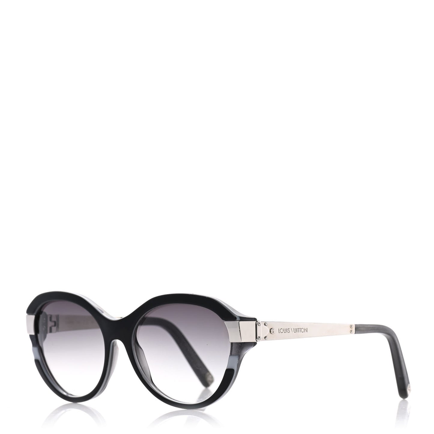 Acetate Petit Soupcon Cat Eye Sunglasses Z0489W Black