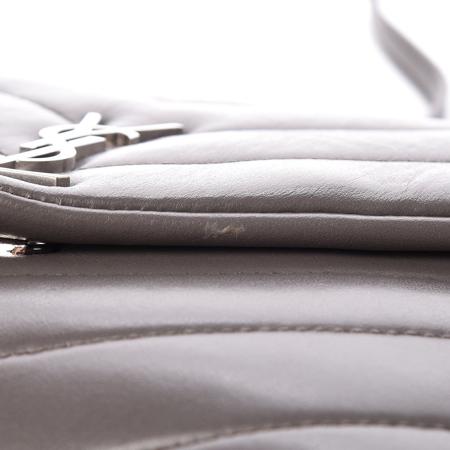 Calfskin Y Quilted Monogram Loulou Flap Bag Earth