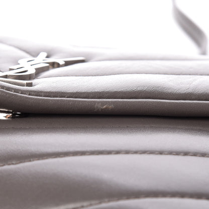 Saint Laurent Calfskin Y Quilted Monogram Loulou Flap Bag Earth 12 of 12