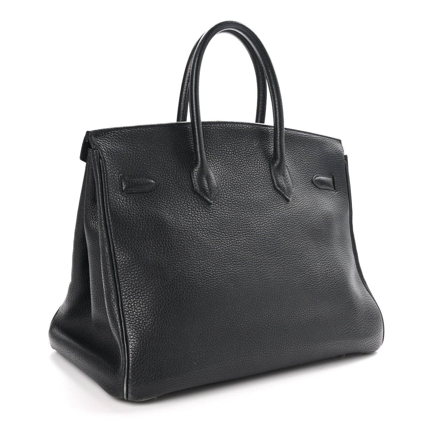 Hermes Taurillon Clemence Birkin 35 Black 3 of 12