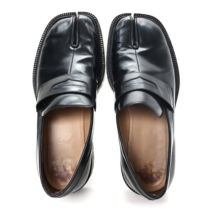 Maison Margiela Brushed Calfskin Tabi Mens Loafers 44 Black 3 of 10