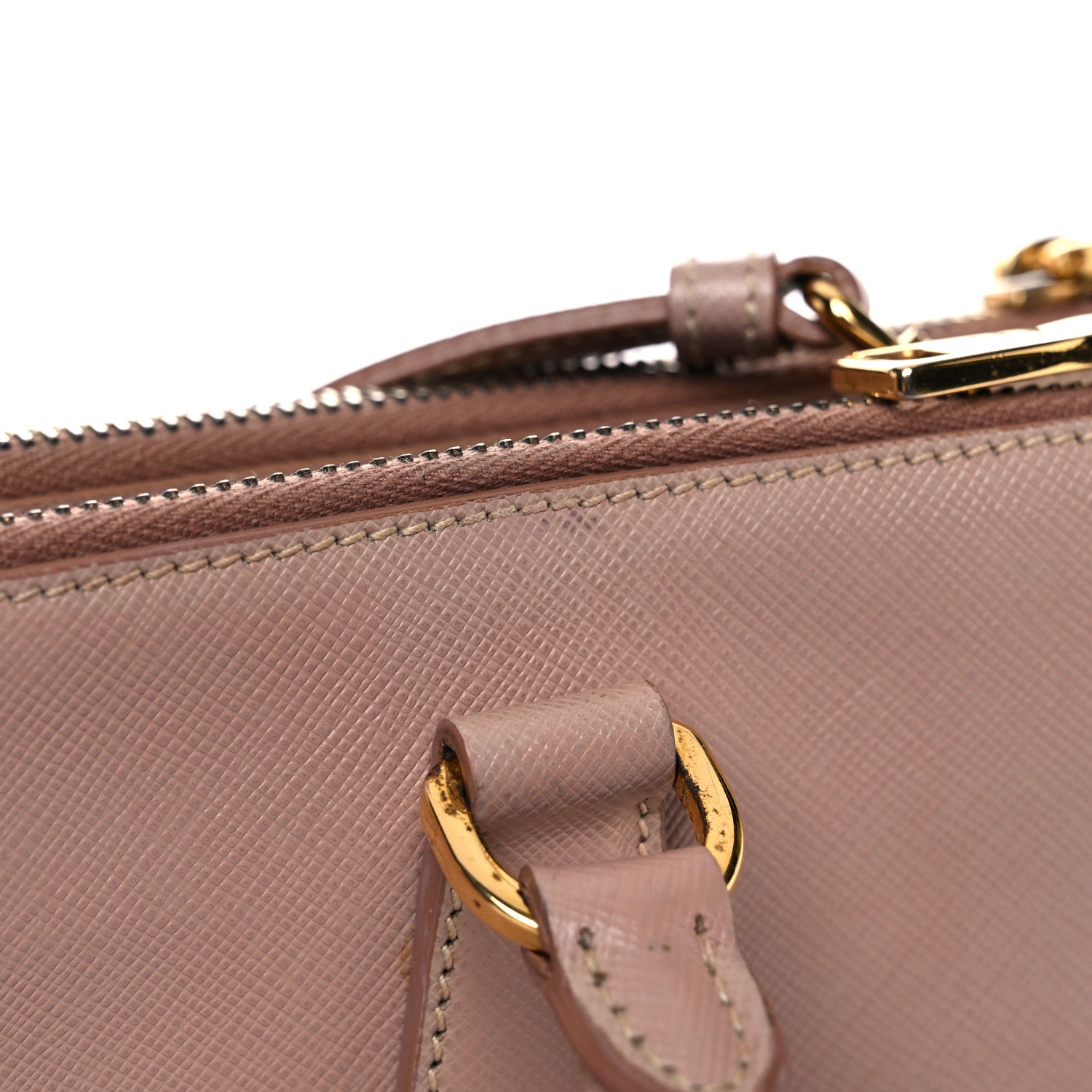Prada Saffiano Medium Galleria Double Zip Tote Cammeo 15 of 18
