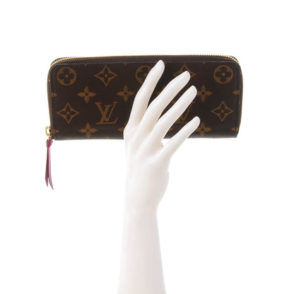 Louis Vuitton Monogram Clemence Wallet Fuchsia 2 of 3